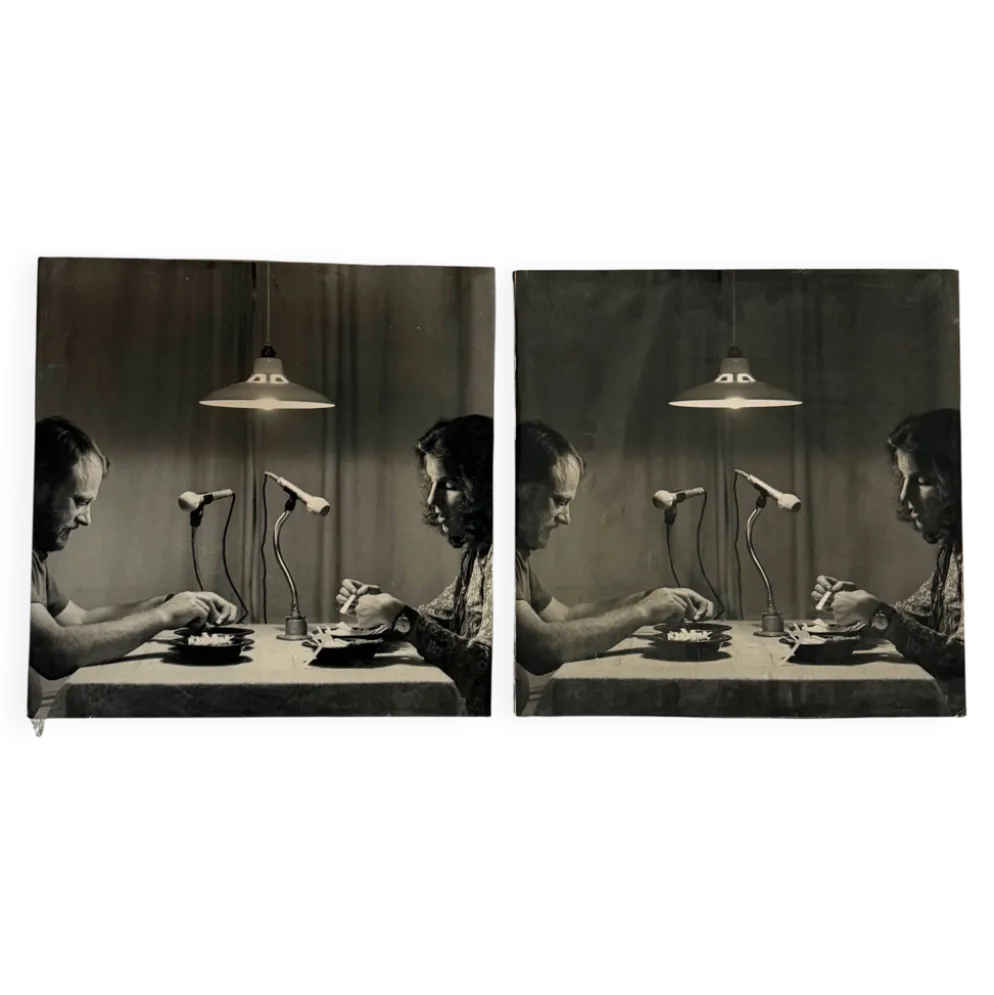 Gerry Hunt (1927 - 2023), ensemble de 2 photographies « Relations transitives »