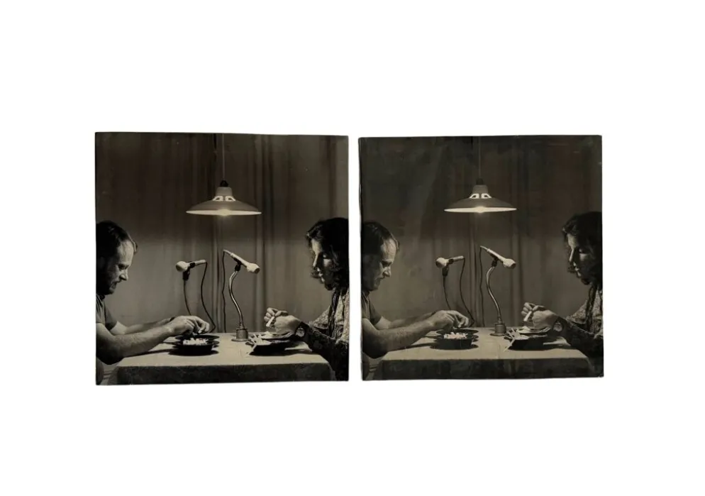 Gerry Hunt (1927 - 2023), ensemble de 2 photographies « Relations transitives »