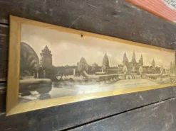 Glacoïde panoramique ancien temple d’angkor-vat expo paris 1931 rare #