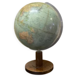 Globe de table allemand vintage des années 1950 par les célèbres fabricants Columbus.