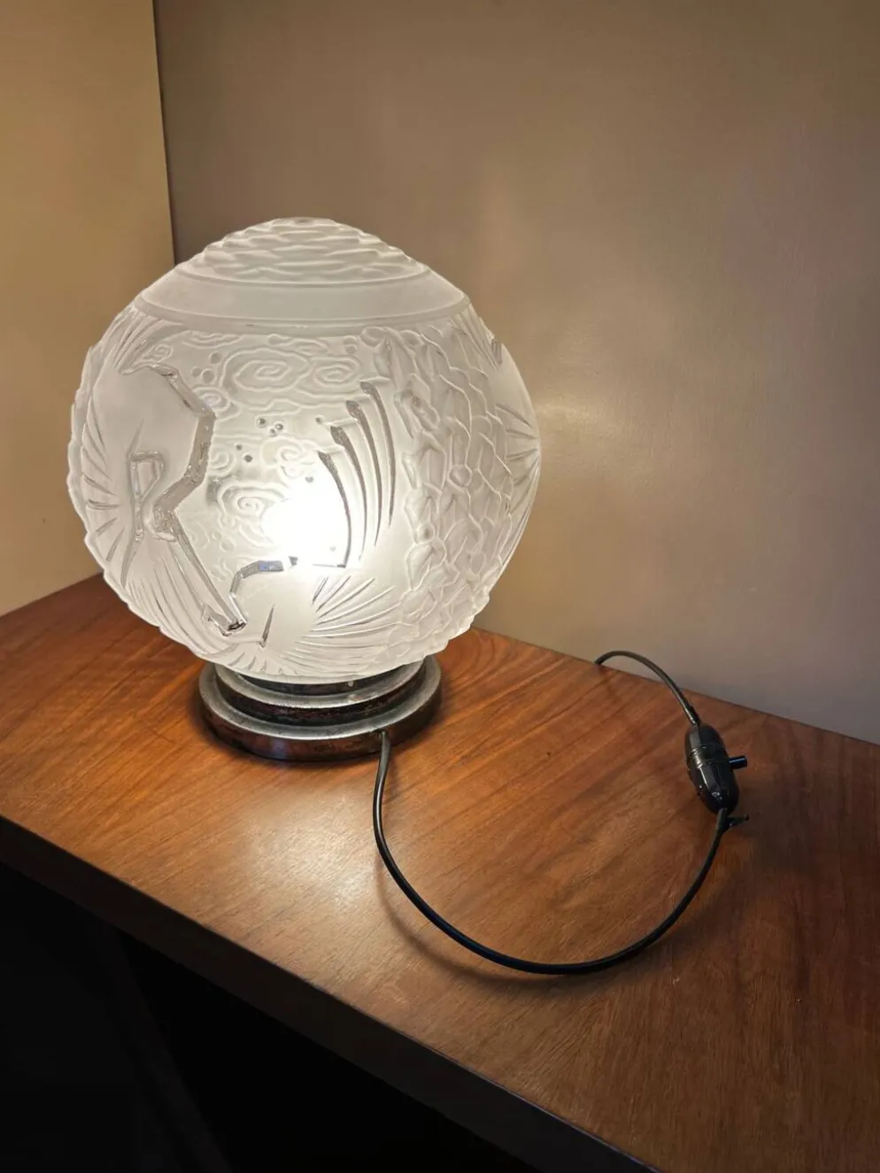 Globe en verre