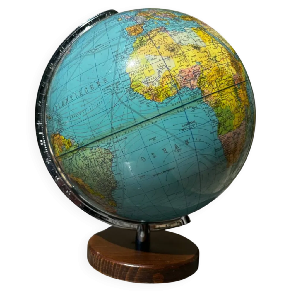 Globe terrestre 1970