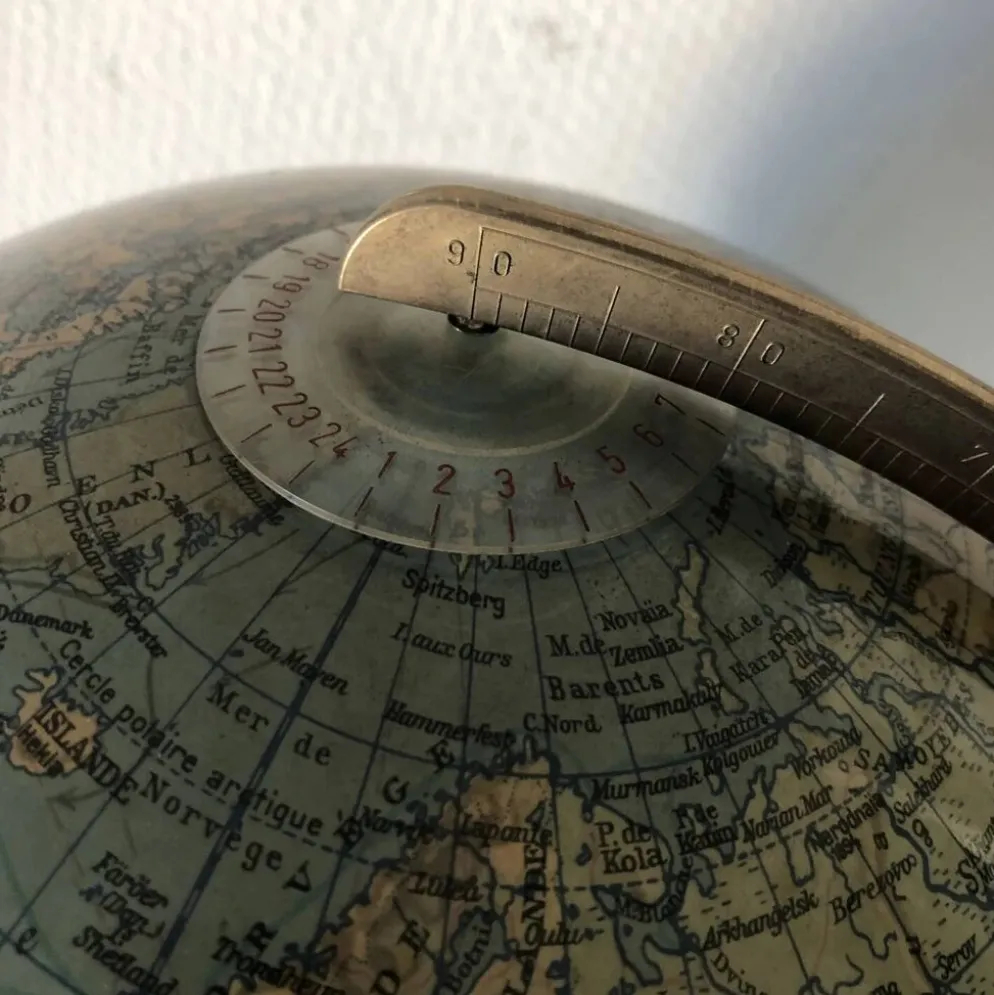 Globe terrestre 1970