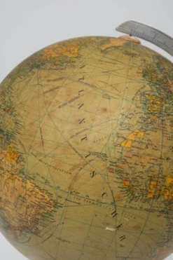 Globe terrestre de table JRO des années 1930, Allemagne