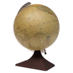 Globe terrestre de table JRO des années 1930, Allemagne