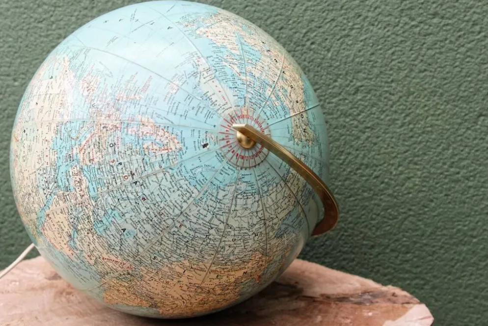 Globe terrestre JRO Verlag, Munchen