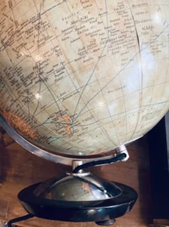 Globe terrestre lumineux Columbus Jordglob, Suède, 1950s
