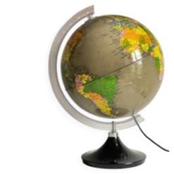 Globe terrestre lumineux made in italy