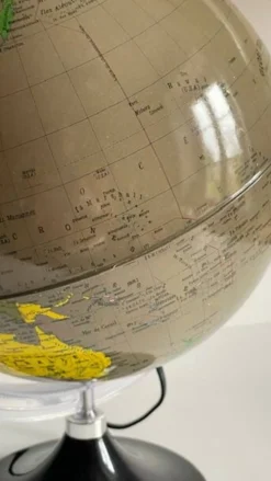Globe terrestre lumineux made in italy
