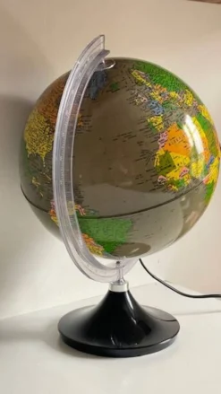 Globe terrestre lumineux made in italy