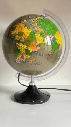 Globe terrestre lumineux made in italy