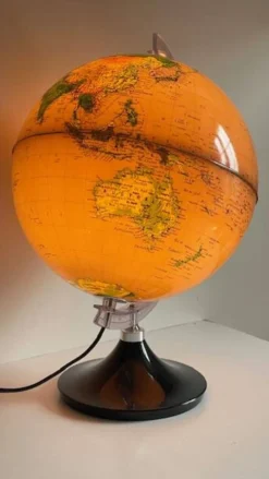 Globe terrestre lumineux made in italy