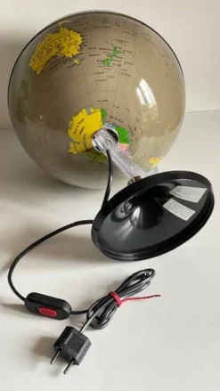 Globe terrestre lumineux made in italy