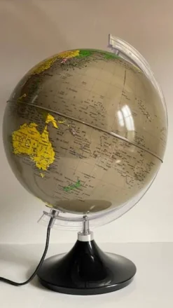 Globe terrestre lumineux made in italy