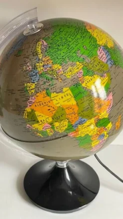 Globe terrestre lumineux made in italy