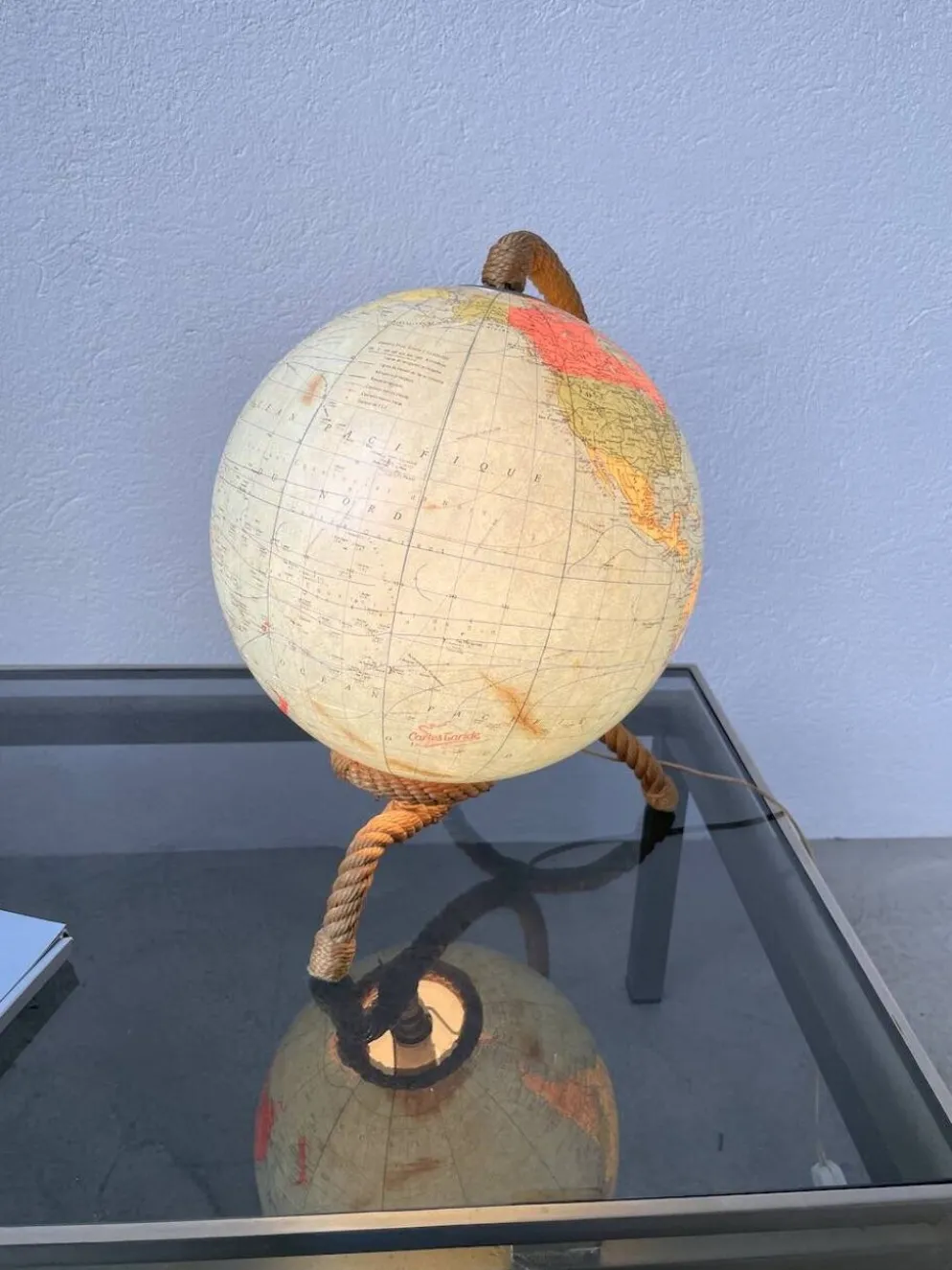 Globe terrestre lumineux Tarride