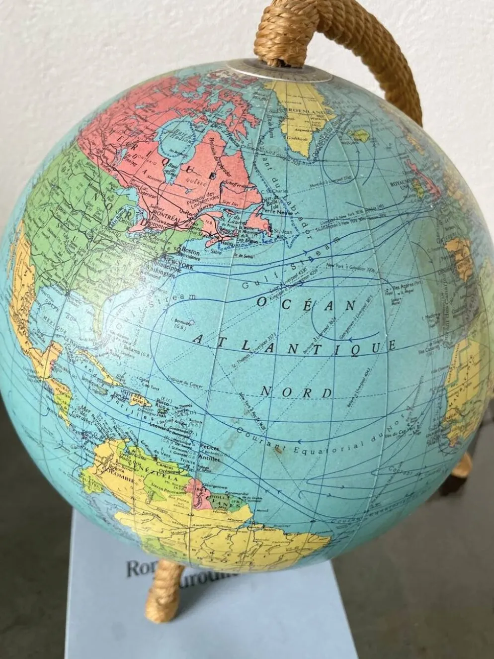 Globe terrestre lumineux Tarride