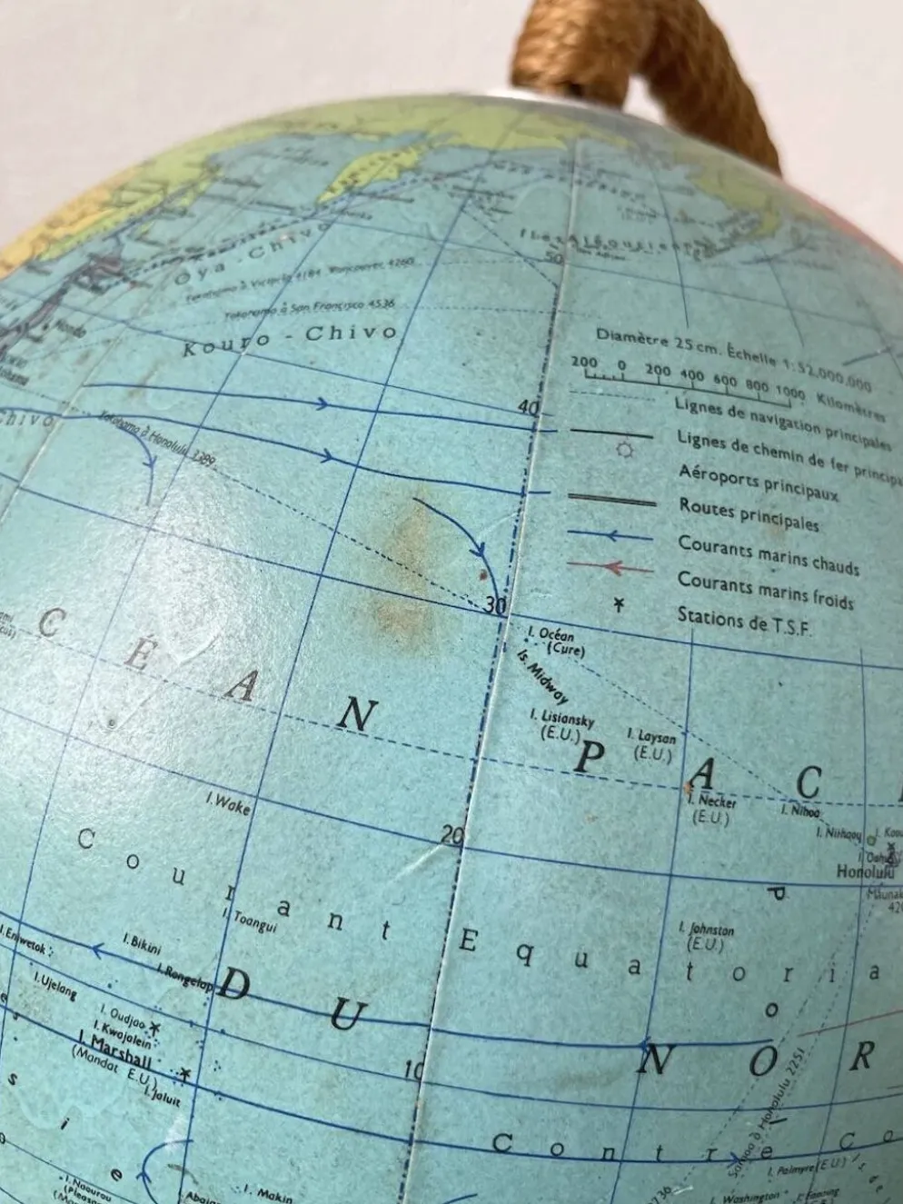 Globe terrestre lumineux Tarride