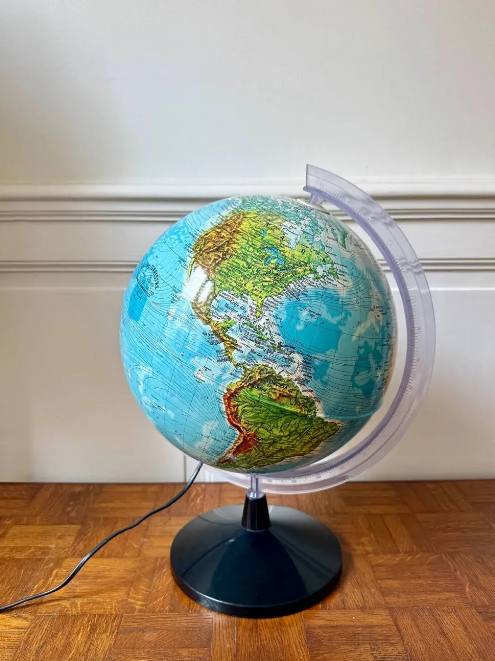 Globe terrestre lumineux - Technodidattica fabriqué en Italie