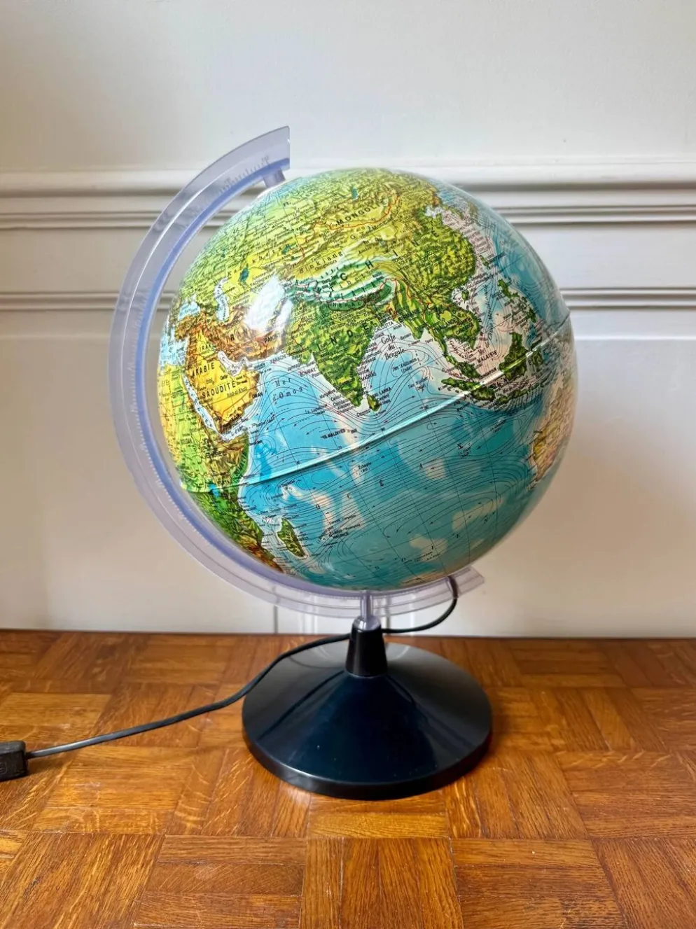 Globe terrestre lumineux - Technodidattica fabriqué en Italie