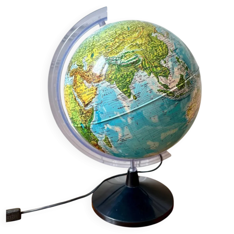 Globe terrestre lumineux - Technodidattica fabriqué en Italie