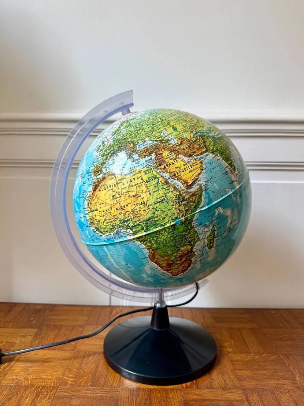 Globe terrestre lumineux - Technodidattica fabriqué en Italie