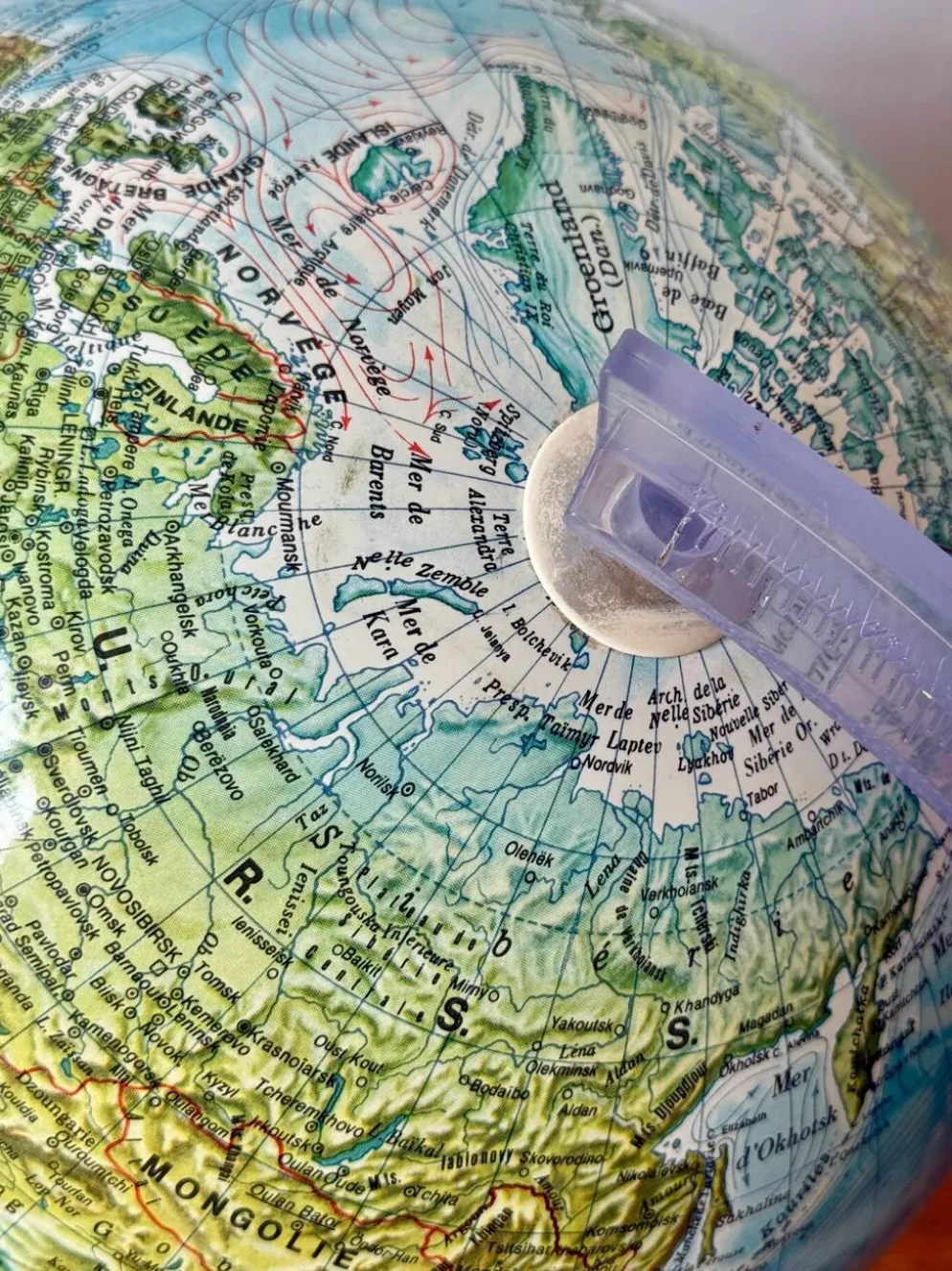 Globe terrestre lumineux - Technodidattica fabriqué en Italie