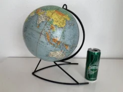 Globe terrestre, mappemonde Girard Barrère, 1960