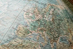 Globe terrestre Scan globe Danemark