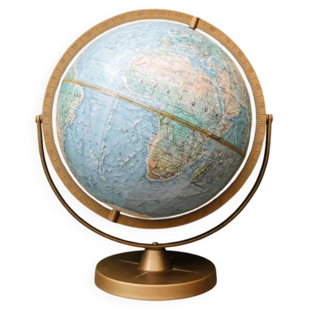 Globe terrestre Scan globe Danemark