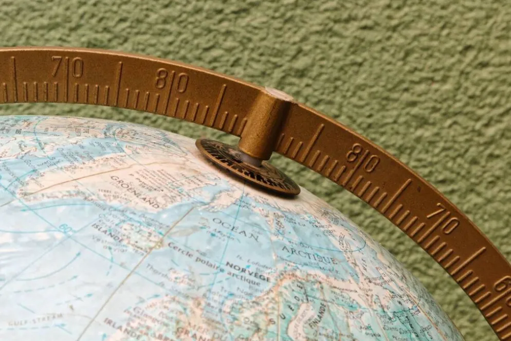 Globe terrestre Scan globe Danemark