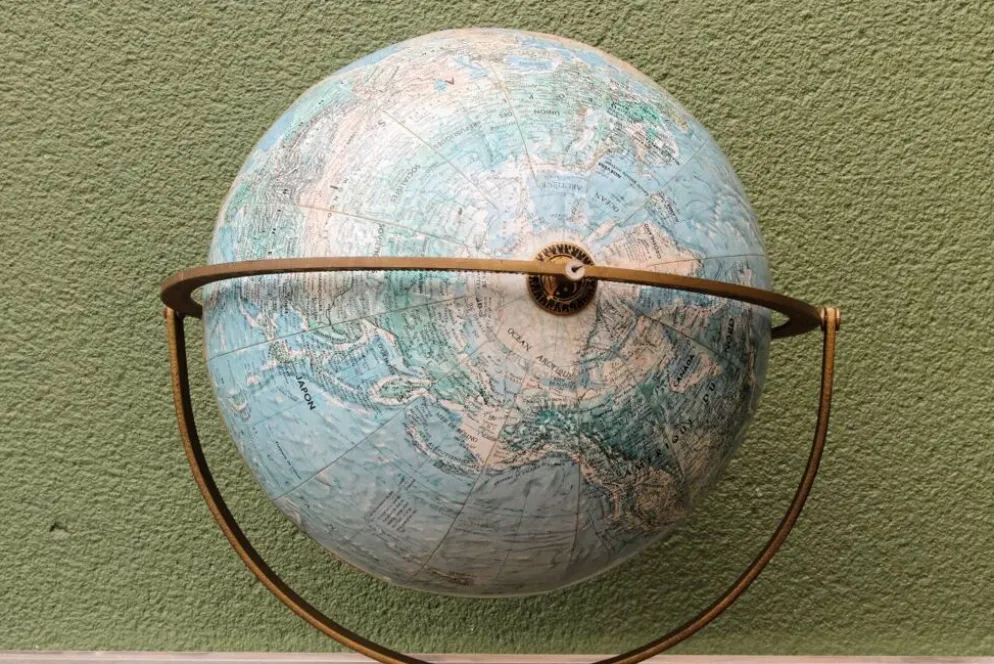 Globe terrestre Scan globe Danemark