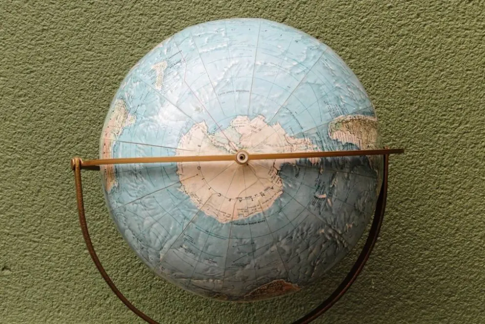 Globe terrestre Scan globe Danemark