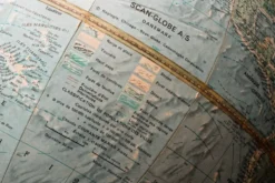 Globe terrestre Scan globe Danemark