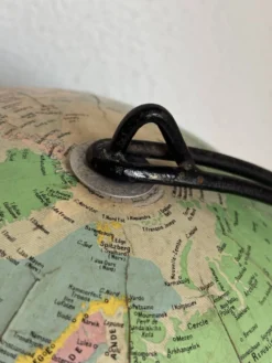 Globe vintage 1960 terrestre mappemonde Girard Barrère - 33 cm