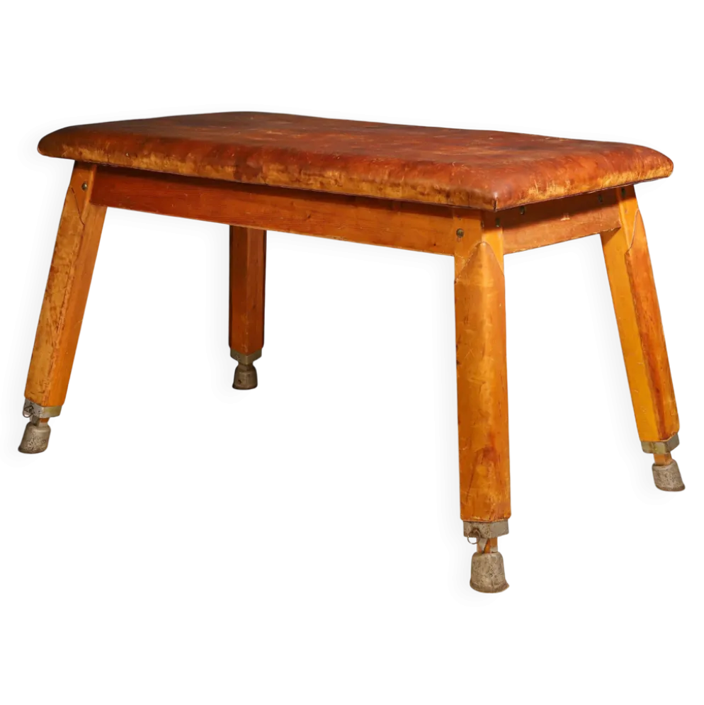 Grand banc de gymnastique des années 1950, Tchécoslovaquie