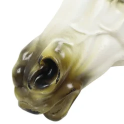 Grand buste classique cheval du Parthénon style grec plâtre 39 cm