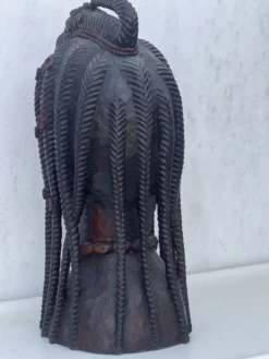 Grand buste en bois femme Africaine