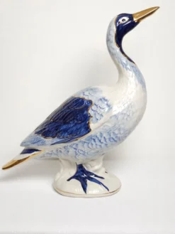 Grand canard en céramique Italie vintage