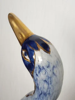 Grand canard en céramique Italie vintage