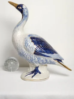 Grand canard en céramique Italie vintage