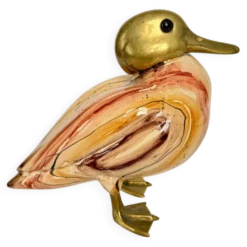 Grand canard en céramique par Lancel