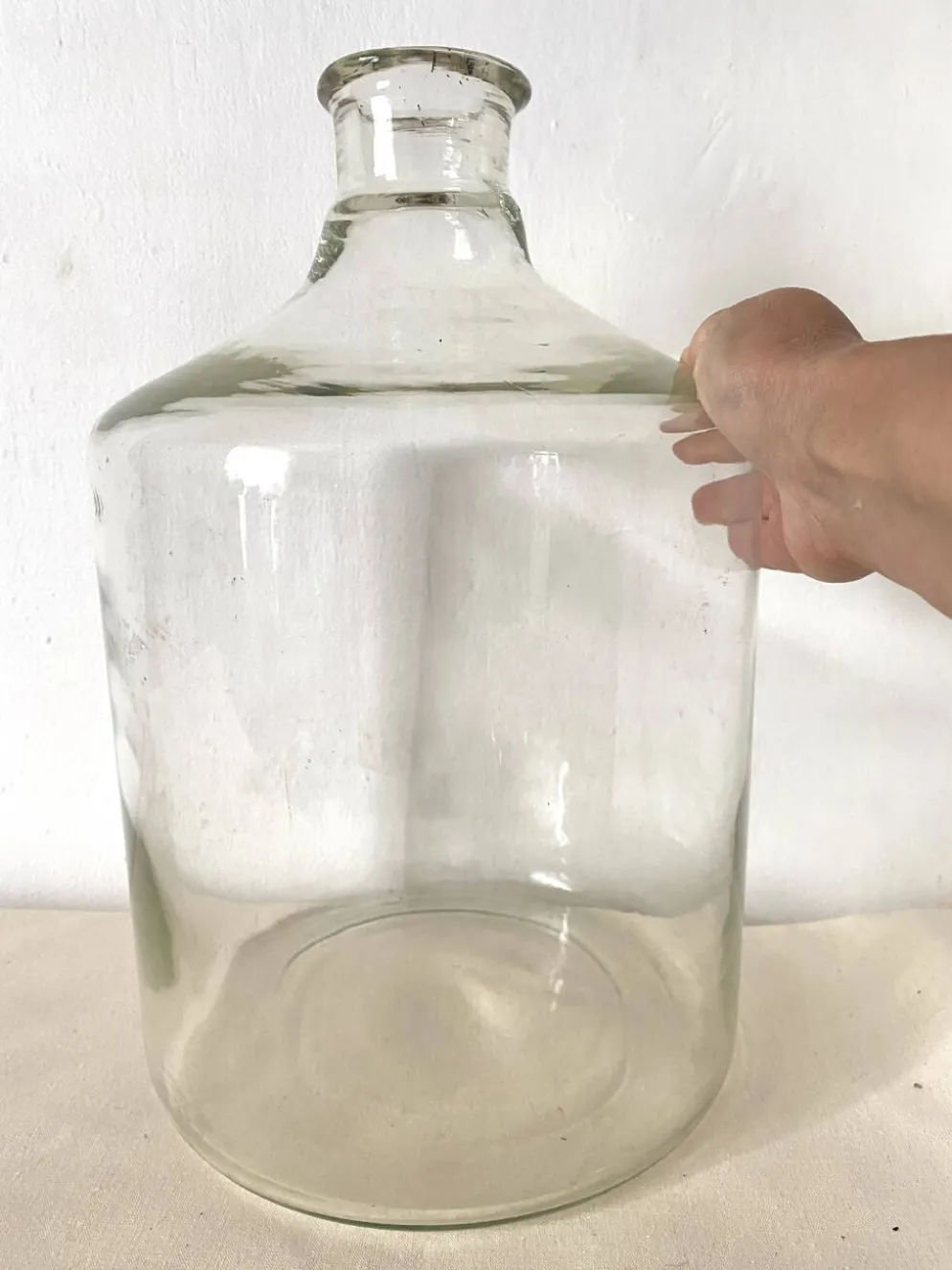 Grande bonbonne en verre 36 cm