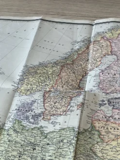 Grande carte Europe physique et politique - 98x74cm