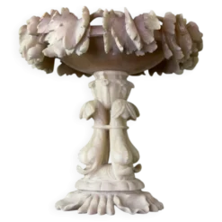 Grande coupe en albâtre Italie vers 1900