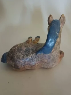 Grande figurine de poulain en céramique par Michael Andersen & Søn, Bornhol