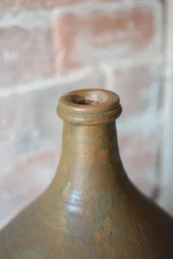 Grande jarre céramique vintage, lampe, bonbonne, dame-jeanne, bouteille