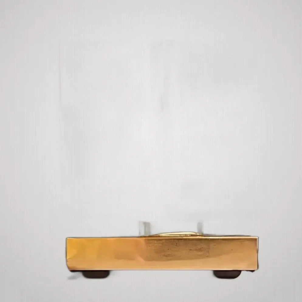 Grande Lampe Laiton Dore Et Noir Année 70 Dlg Maison Jansen Design Et Éléga