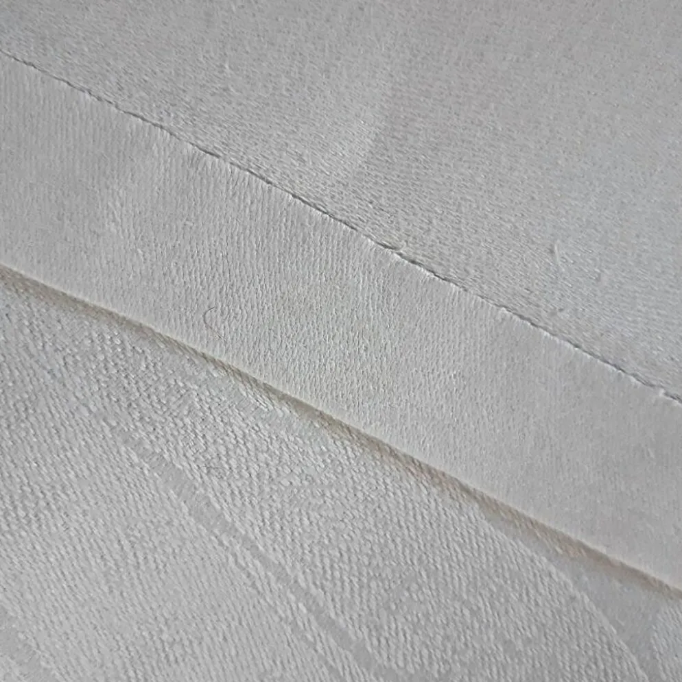 Grande nappe damassée - 2m x 4m10 - monogrammée BL, 1930