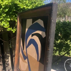 Grande peinture abstraite